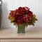 17" Peony & Hydrangea Arrangement in Ceramic Pot
